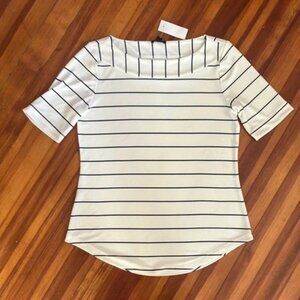NWT 🌹 Ann Taylor Elbow Sleeve Top Size XS